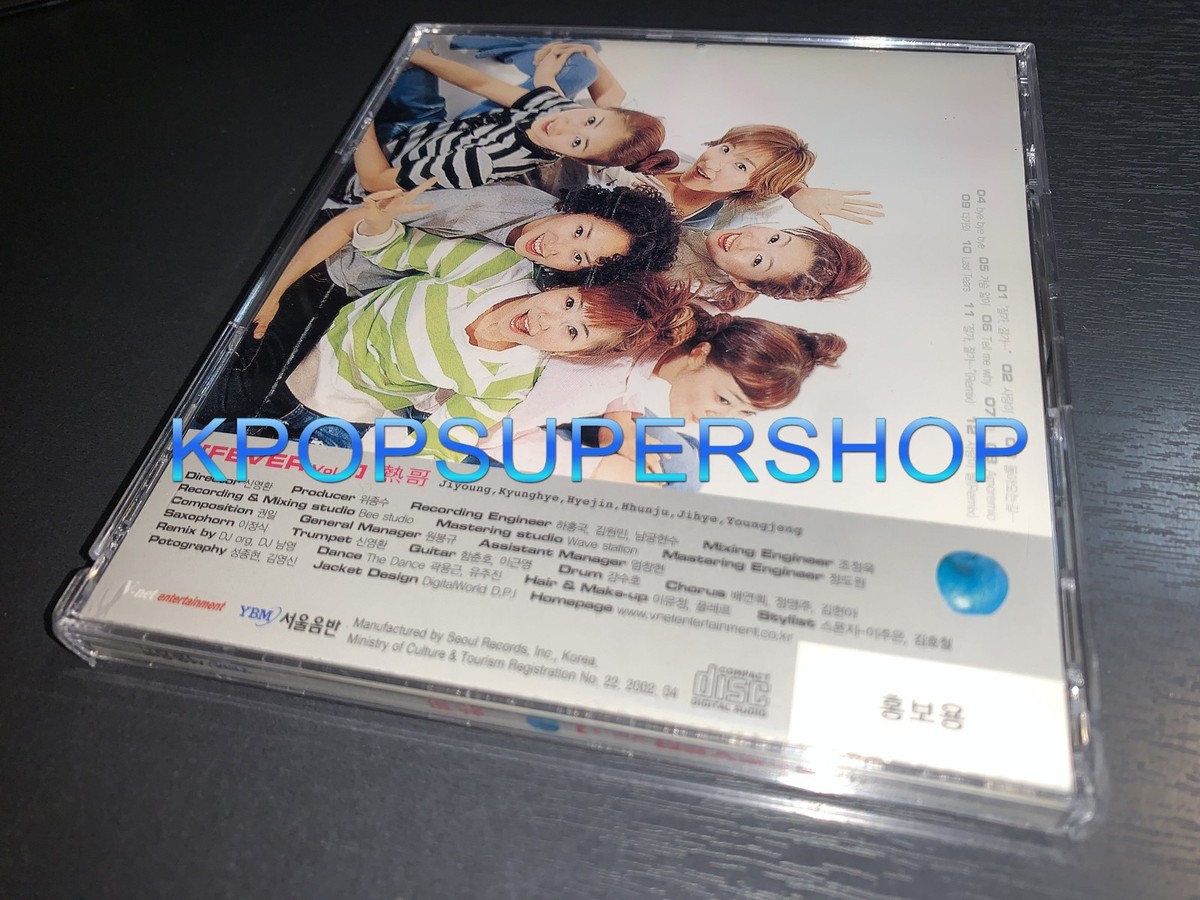 Fever 1st Album 熱哥(열가) Ten CD Booklet Great OOP Rare 1st Gen