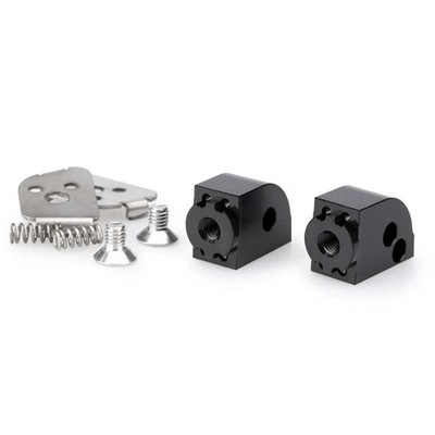 Puig POGG ADAPTER VERSTELLBAR BEIFAHRER SUZUKI DL800 V-STROM DE 23-25 SCHWARZ