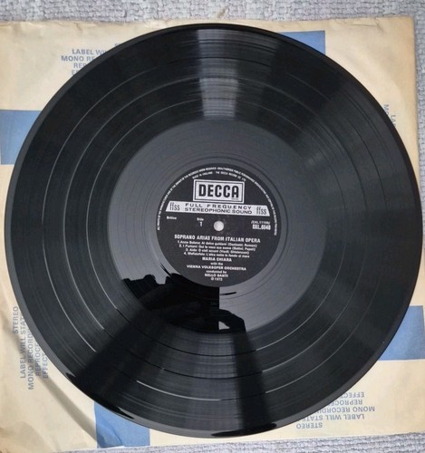 MARIA CHIARA Soprano Arias From Italian Opera Decca LP VG+/VG+ (4936) - Picture 5 of 8