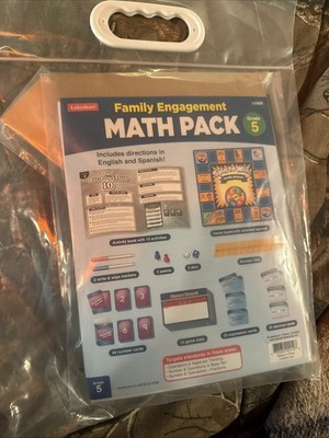 Lakeshore Learning Family Engagement Math Pack Grade 5 LC620 Unopened