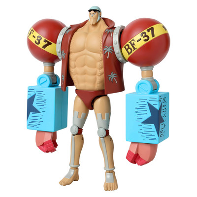 One Piece Franky Action Figure 65 Inch Cyborg Straw Hat Pirates