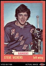 1973 O-Pee-Chee #57 Steve Vickers Rangers-Hockey 8 - NM/MT