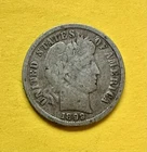 1899 Barber Dime. 90% Silver. Good Condition. Charity Auction For Animal Rescue￼