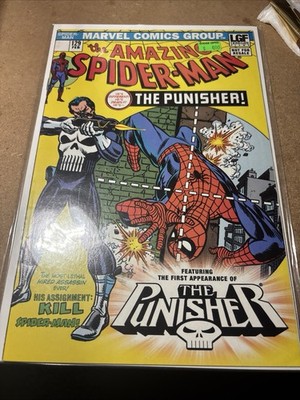 Amazing Spider-Man Reprint Punisher Lionsgate Issue, #129, Marvel Comics