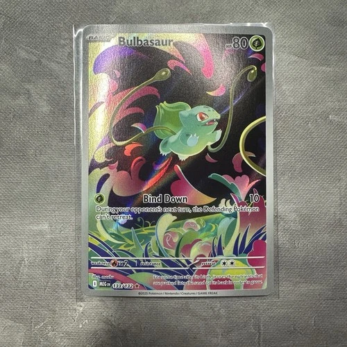 Pokémon TCG Bulbasaur IR 133/132 Mega Evolutions