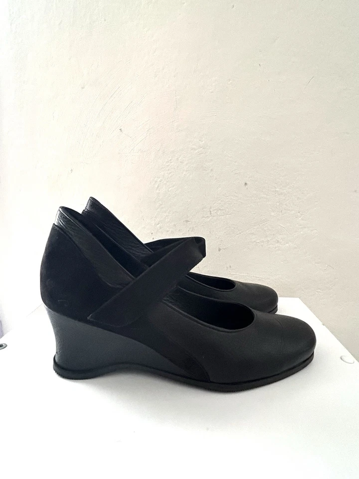 Chaussures à Talon compensé "ARCHE" Noire – P 40 - Photo 3/4