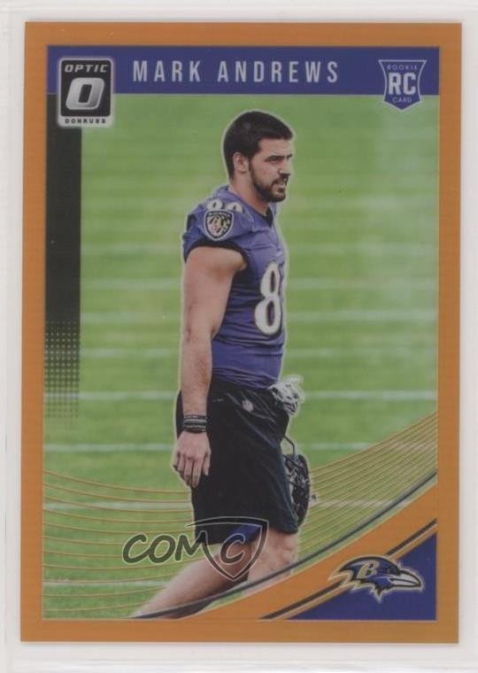 2018 Donruss Optic Rookies Orange Prizm 104/199 Mark Andrews #121 Rookie RC 0ee0
