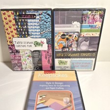 2 Glitz Design Digital Scrapbook CD Sets Plus Free Creating Keepsakes DVD