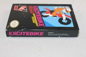 Excitebike NES Nintendo Complete CIB Very Good Condition! Rare Oval Seal! Nice!