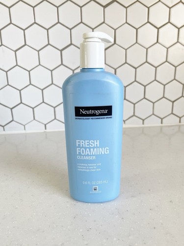 Neutrogena Fresh Foaming Gentle Daily Facial Cleanser & Makeup Remover. 9.6 Oz