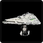 Display stand 3D for Lego 75190 Star Destroyer First Order+minifig slots (A1024)