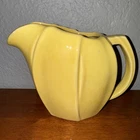 Oh Boy McCoy! 1940s 6" Tulip Pitcher Buttery Yellow 32 Oz Vintage Farmhouse USA