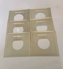45 RPM 7" RECORD SLEEVES CO. SLEEVE 6 PACK SEE PHOTOS ABC/Dunhill SLV309