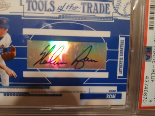2005 Panini Nolan Ryan Autographed Card #d 13/50 - Picture 2 of 6