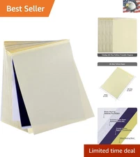 Water-Resistant Tattoo Transfer Paper - 100 Sheets for Effortless Skin Transfers