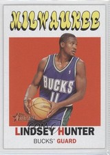 2000-01 Topps Heritage Lindsey Hunter #118 0a3