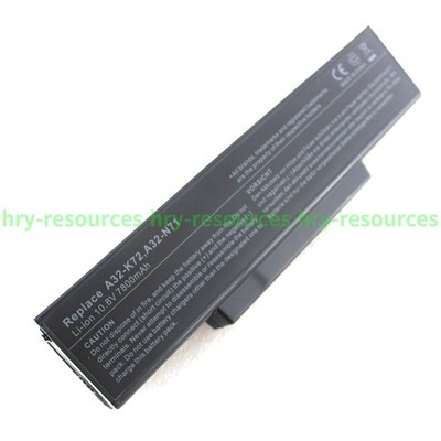 7800mAh Battery For ASUS K72J K73E N73 N73SV X73S X73E A32-K72 A32-N71 A32-N73