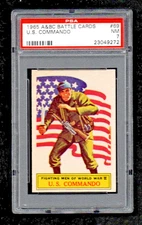 1965 A&BC Battle #69 U. S. COMMANDO Fighting Men of World War II PSA 7