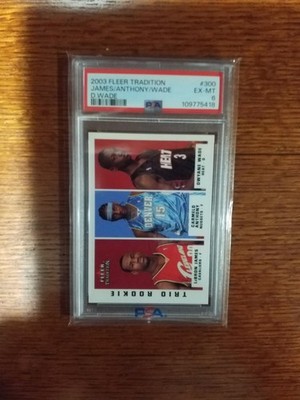 RC LeBRON・WADE・ANTHONY / NBA RC LeBRON・WADE・ANTHONY / NBA 2003-04 Fleer Draft Day Trio