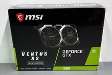 MSI Ventus XS NVidia GeForce GTX 1650 4GB GDDR5 Gaming Graphics Card