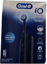 Oral-B iO Series 2 Limited Electric Toothbrush w/Charger, Case. open box
