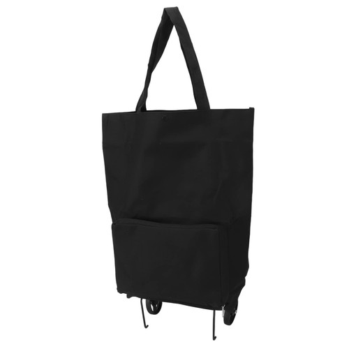 Outdoor Utility Cart Wagon, Black, Suitable for Camping, Short Trips, and Out...