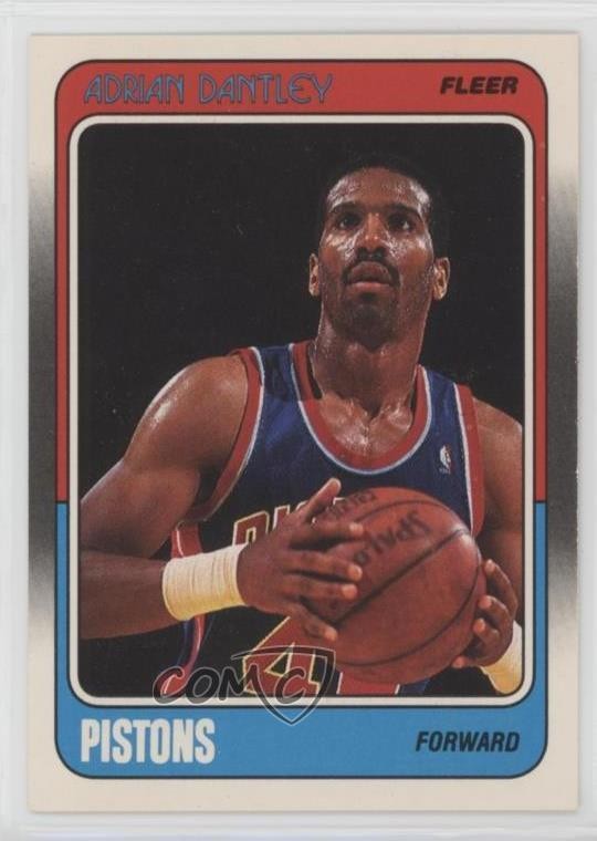 1988-89 Fleer Adrian Dantley #39 HOF 12bv