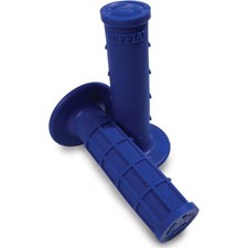 ODI Ruffian Half-Waffle Grips Blue For Yamaha XT 250 1980-2025
