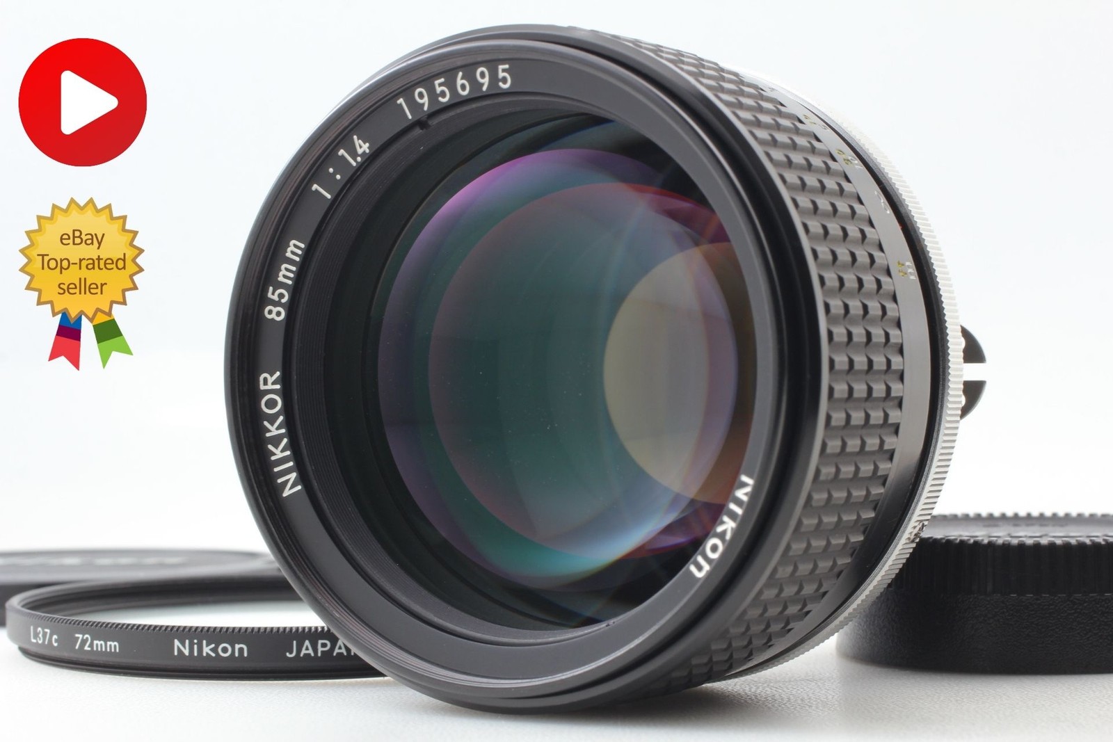 [MINT] Nikon Ai-s Ais Nikkor 85mm f/1.4 MF Portrait Lens From JAPAN