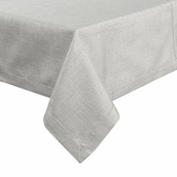 Tischtuch TischläUfer Tischunterlage 145 × 240 Cm Silber Tischdekoration Deko