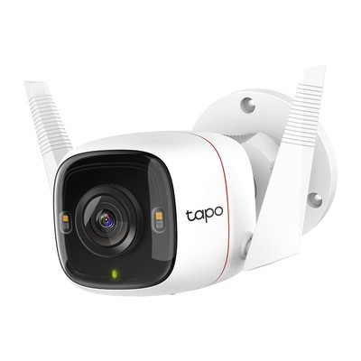 TP-Link Tapo C320WS Outdoor Security WLAN Netzwerkkamera Weiß IP66 microSD NEU