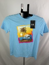 Under Armour Boys Youth T-Shirt Short Sleeve Size YMD/JM New Item 412