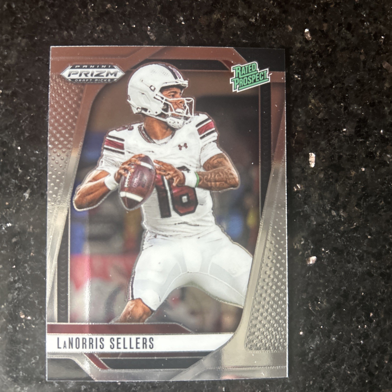 2025 Panini Prizm Draft Picks LaNorris Sellers Base Rated Prospect