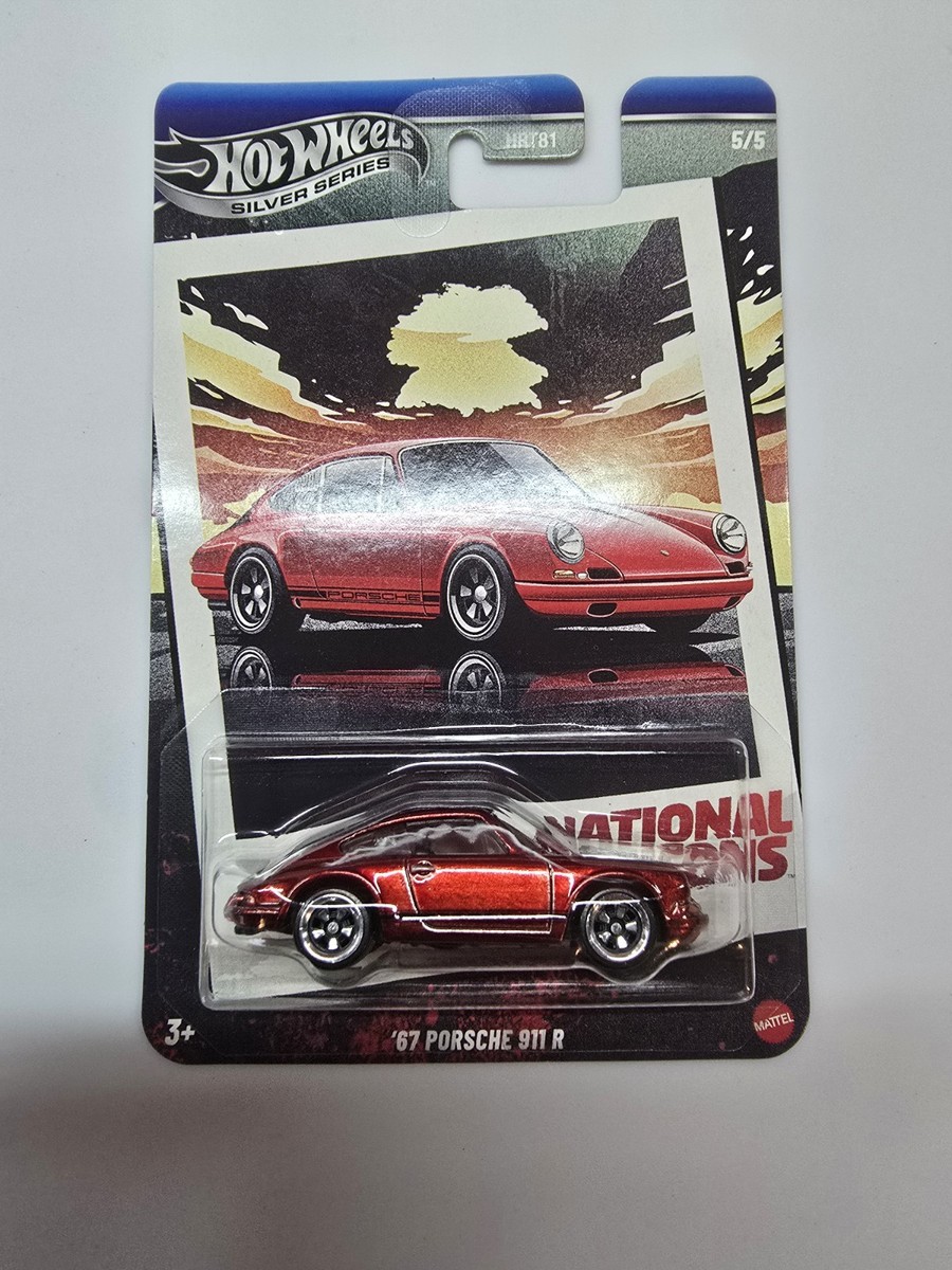 Hot Wheels Silver Series National Icons 67 Porsche 911 R