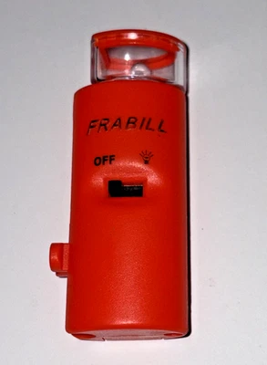 Frabill Artic Fire Tip-Up Ice Fishing Light - bright orange. - Image 1 of 4
