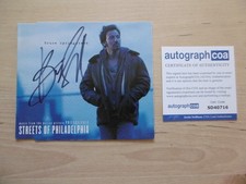 Bruce Springsteen autograph signed CD cover "Streets Of Philadelphia" ACOA