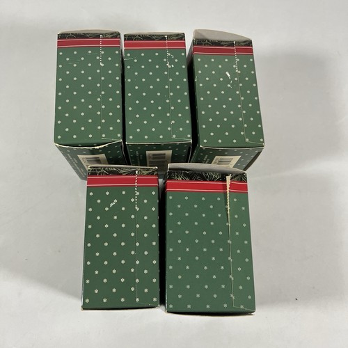Vintage 1992 Hallmark Santa & His Reindeer 5-Piece Ornament Set with Boxes - Picture 14 of 16