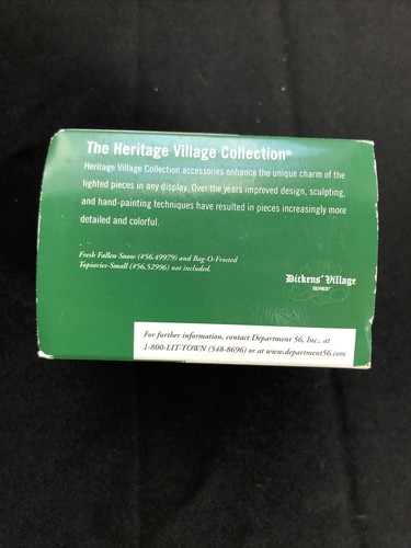 Department 56 The Halfpenny Showman 2003 retirado Dickens 5772 nuevo - Imagen 4 de 6