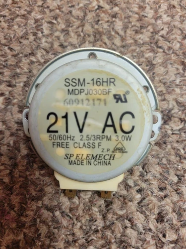 GE Recycled Microwave Turntable Motor WB26X10233  