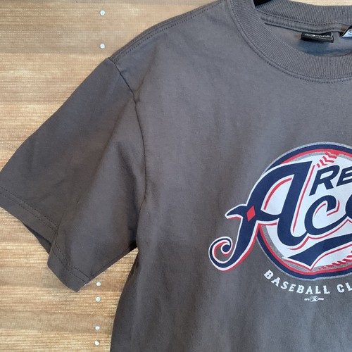 Reno Aces Baseball Team Men’s Gray T- Shirt Sz. S - Picture 6 of 8