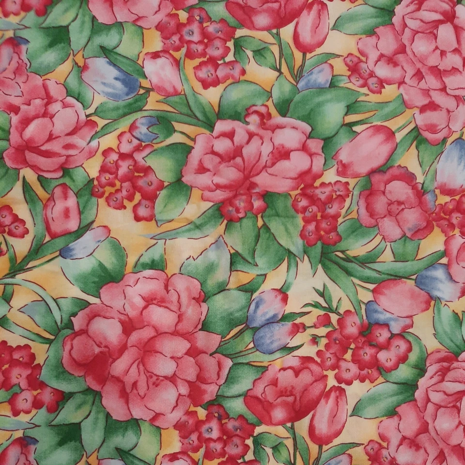 Quilting Fabric Always In Bloom Maywood Studio 42" X 36" Cotton Fabric Floral - Image 2 of 4