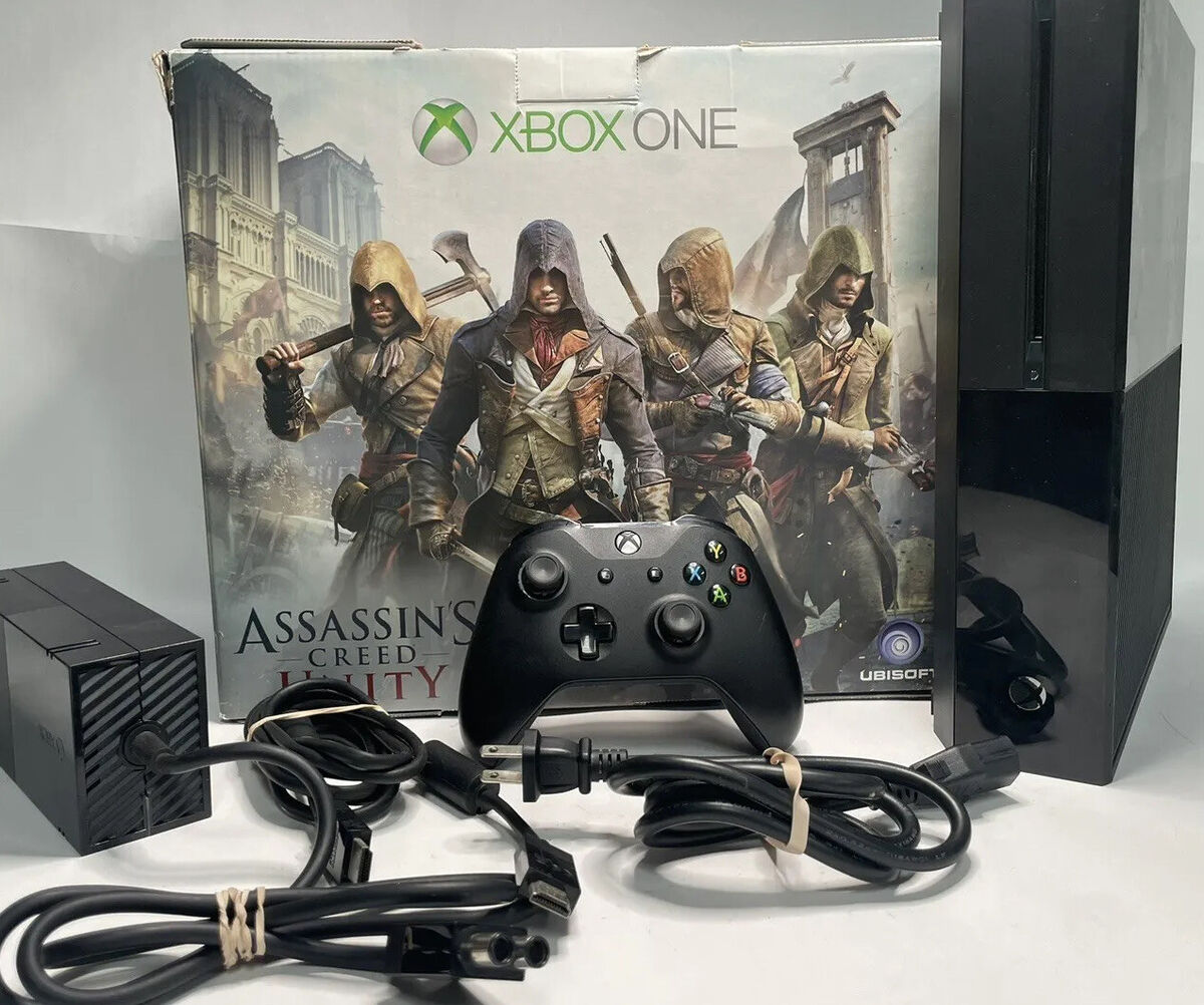 Best Buy: Microsoft Xbox One with Kinect Assassin's Creed Unity Bundle  Black 6RZ-00118