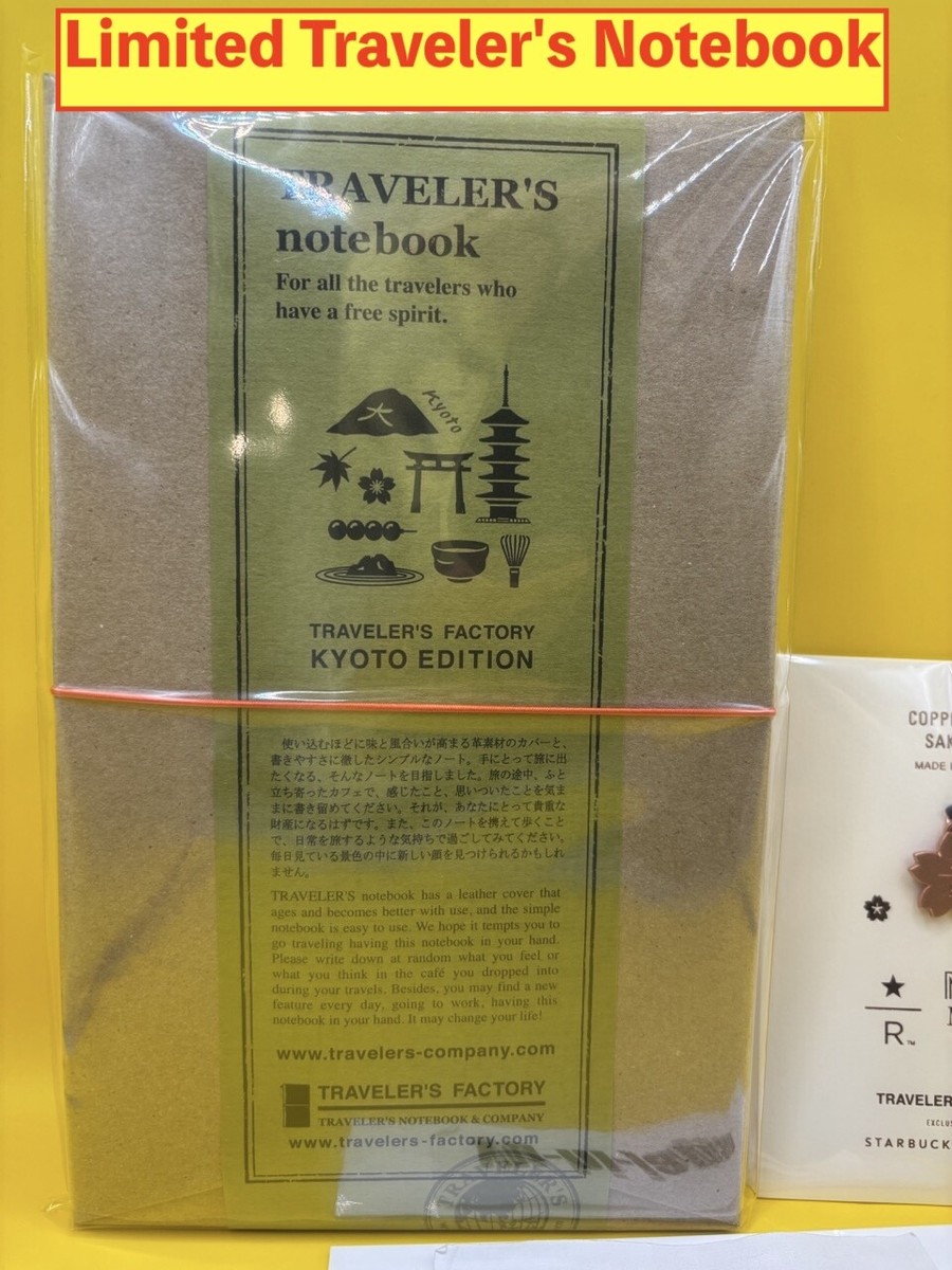 TRAVELER'S FACTORY Kyoto Limited TRAVELER'S notebook & Sakura