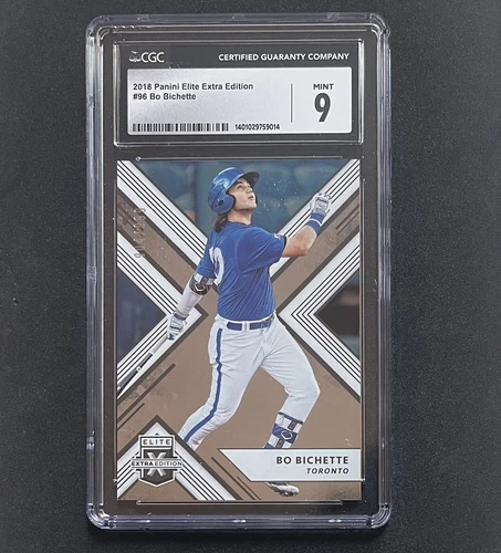 2018 Panini Elite Extra Edition /999 Bo Bichette #96 - CGC 9 Mint