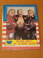 WWE WWF DINO BRAVO JOHNNY V. GREG 