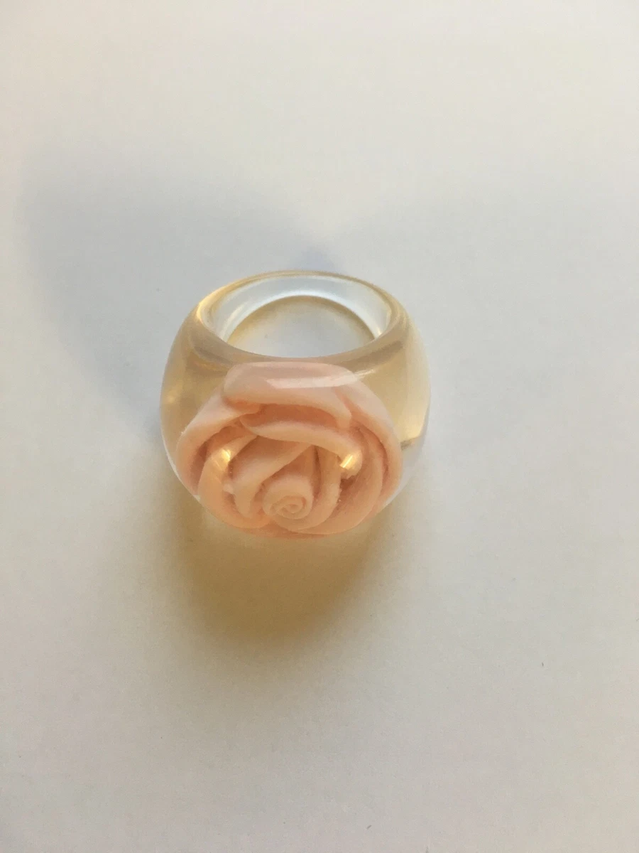 Vintage hotsell lucite rings