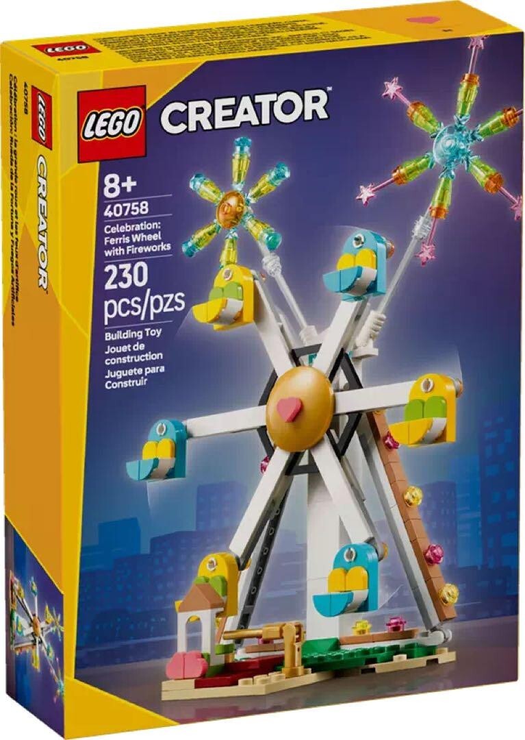 LEGO 40758 Creator Ferris Wheel with Fireworks GWP Sealed | eBay