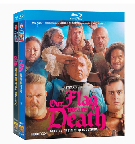 Our Flag Means Death Season 1-2 BD Movie TV Film 4Disc All Region New Box Set - Picture 1 of 2