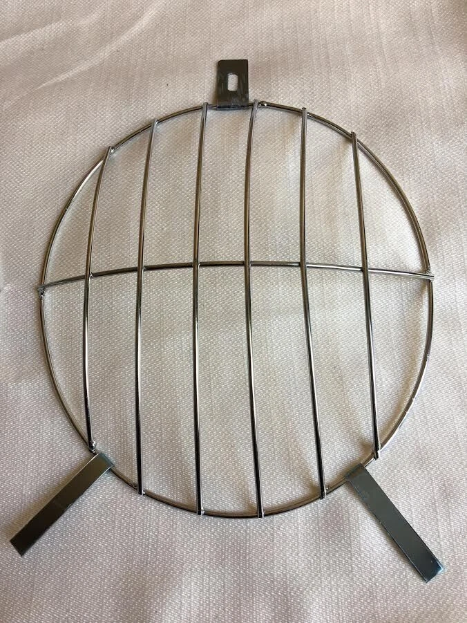 Par de parrillas de faros VW T1 BUG T2 de protección de piedra de roca para autobús escarabajo - 1967 Foto 3 de 4