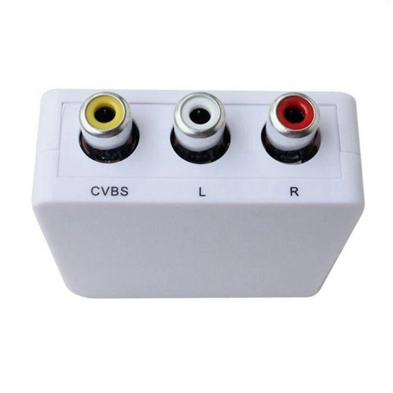 RCA AV to HDMI HD Converter Composite CVBS Video Adapter Wii NES SNES(AV2HDMI) - Image 4 of 4